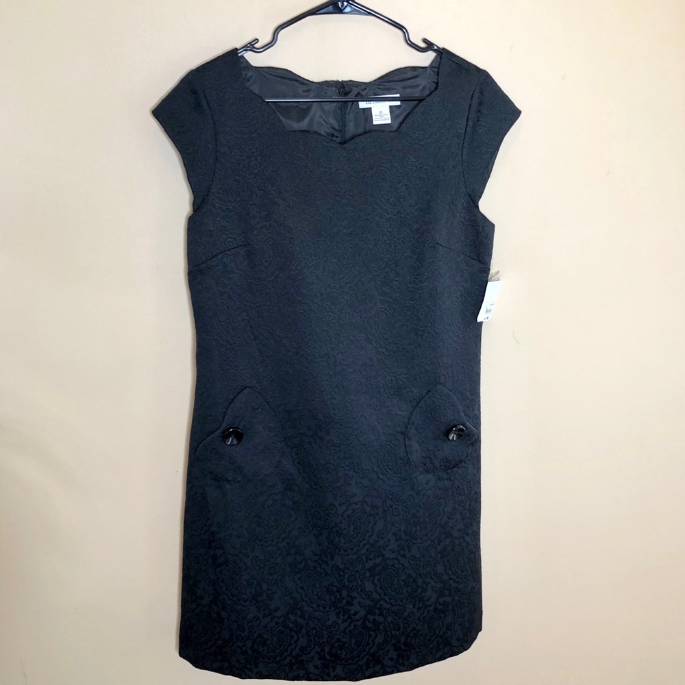 NWT Liz Claiborne Black Dress